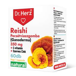 Dr. Herz Reishi 350 mg + C-vitamin + Szerves Cink kapszula 60 db 92312835 