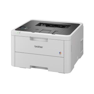 Brother HLL3220CW color LED single-function printer, angled view - Office technology