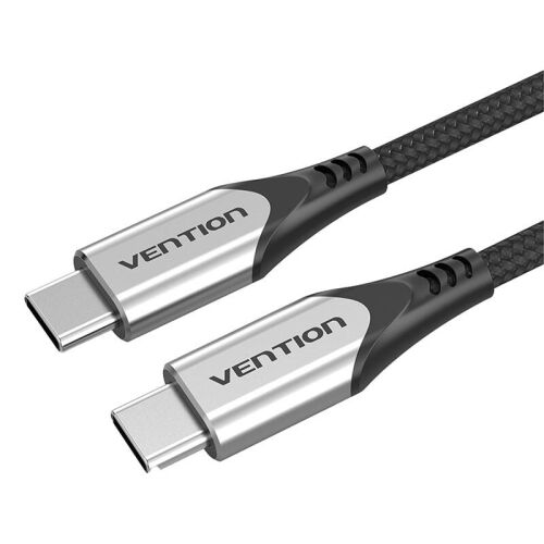 Vention USB-C to USB-C cable, 0.5m, gray braided