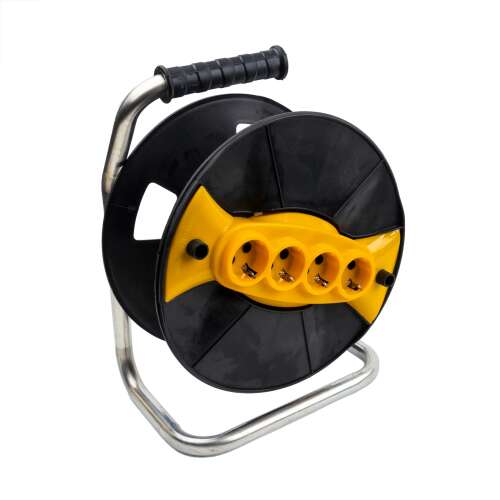 Ema Construct Metal Design Dob, elektromos kábel tekercs 4 aljzattal