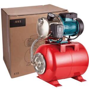 DDT AutoJS100 2200W 24L nyomásfokozó szivattyú, 3m/h áramlási sebesség, 44m emelőmagasság, piros és türkiz - Öntözés