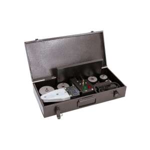 Trusa de lipit tevi DDT PP-R 20-63, cutie metalica, 6 accesorii, 600 W 92313677 Suflante cu aer cald