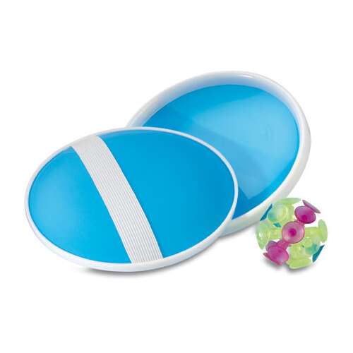 Tapadókorongos labdajáték strandjáték kék
