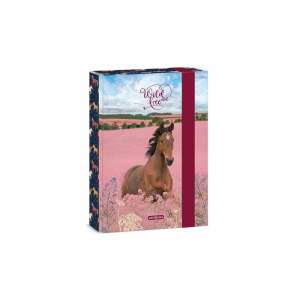 Ars Una Wild and Free A5 füzetbox ló mintával - Füzetbox