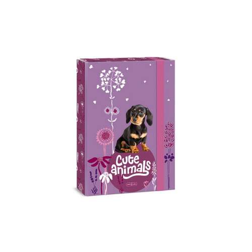 Ars Una Cuki Állatok A4-es Füzetbox Kutyával