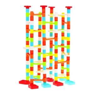 Joc de curse cu bile, blocuri de construcție colorate, 176 piese, joc pentru copii, pistă de bile, pistă de bile, jucărie, jucărie de construcție, jucărie educativă - OEM Jocuri de constructie - Lego