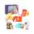 Soft glue animal finger puppets and houses set, 12 pieces, play and learn early, for kids 6 months and older, packaging