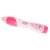 Girl's Creator hair bead applicator, pink and white, close-up