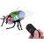 Remote control fly toy with glowing red eyes and handheld controller