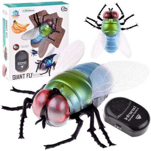 Remote control giant fly toy with packaging and controller