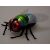 Remote control fly toy with glowing red eyes