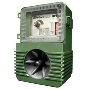 Weitech BirdGard Pro bird repellent for crows, green, with speaker and control panel - Bird control