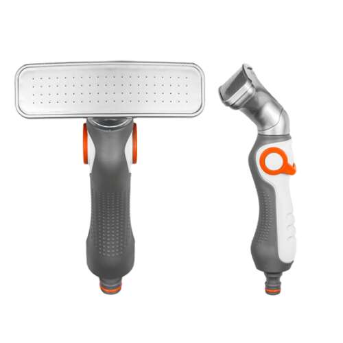 WHITE LINE WATERFALL hand-held sprinkler with adjustable spray pattern, perfect for gentle watering of plants