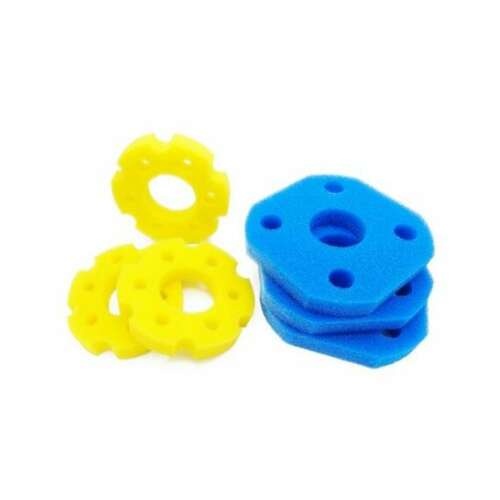 Set filtera BioPressure 10000 i 18000, uključuje plave i žute filtere od pjene