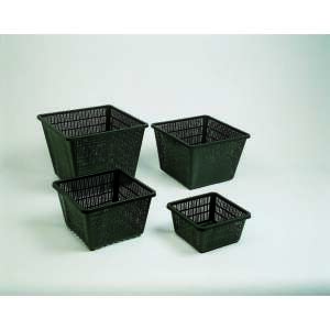 Ubbink square pond plant basket, 30x30x20cm, for planting aquatic plants in ponds - Ubbink