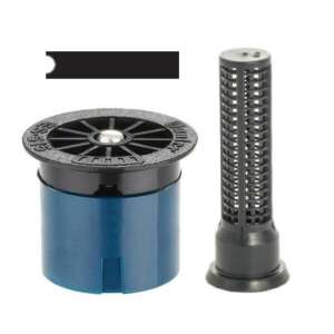Hunter ES-515 square sprinkler head, 1.5 x 4.6m coverage, for narrow plant rows - Garden