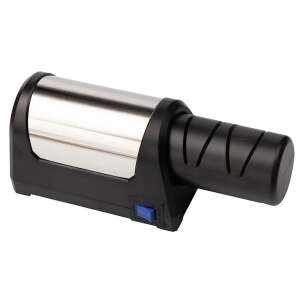 IdeallStore® Power Sharpener ascuțitor electric pentru cuțite, 2 trepte, negru - Ascutitoare de cutite