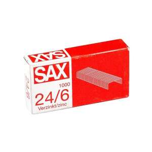 Sax 24/6 cink fűzőkapocs 92340666 