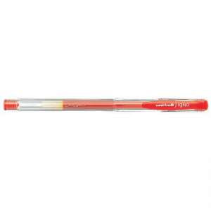 Zselés toll 0,5mm, Uni UM-100, írásszín piros 92343158 