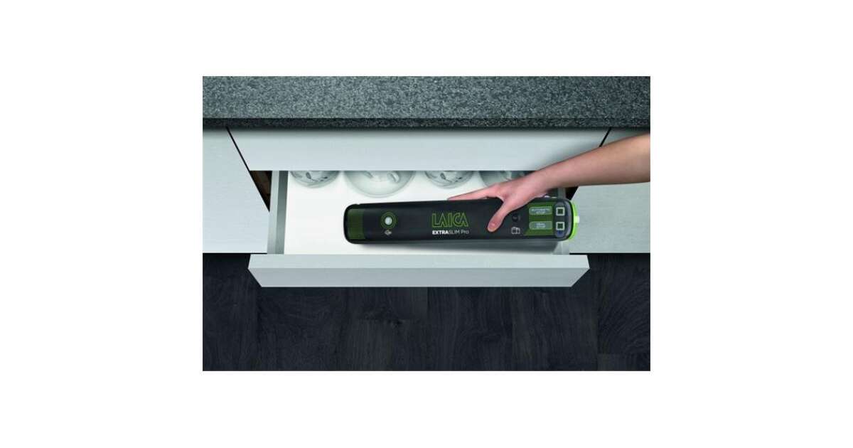 Laica VT31040 Extra Slim Pro vákuumos fóliahegesztő Pepita.hu