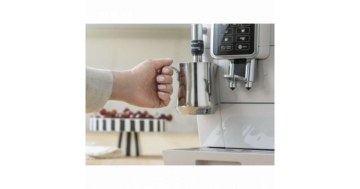 DeLonghi ECAM 350.35.W automata kávéfőző 15 bar / 300 gramm kapacitás