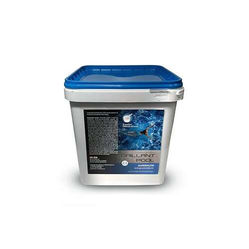 Brilliant Pool Klór Granulátum 5kg a medence gyors fertőtlenítéséhez
