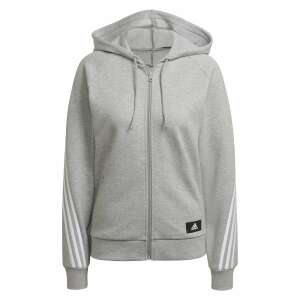 Adidas Women's Performance Full Zip Hoodie, Grey, XS - Adidas Women's Sweater