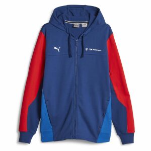 Puma hooded sweatshirt BMW MMS Hdd Heating Jacket 62122104 men's Blue M 131344308 - Puma