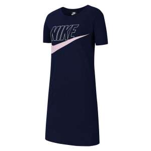 Nike G NSW Futura pólóruha CU8375492 gyerekeknek sötétkék XS 92396228 Kislány ruha