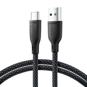 Kabel Joyroom Multi-Color Series SA34-AC6 USB-A do USB-C, szybkie ładowanie 100W, 1m, czarny - Joyroom Kabel USB