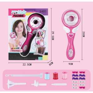 Hajfonó Gép Gyerekeknek - Gyöngyökkel és Fonalakkal