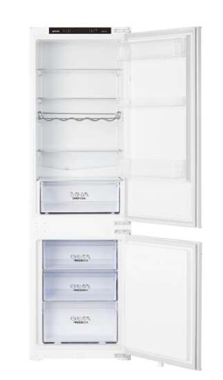 Gorenje NRKI418EP1 Frigider combinat încorporat, 246L, M: 177.2, NoFrost DualAdvance, Clasa de energie E