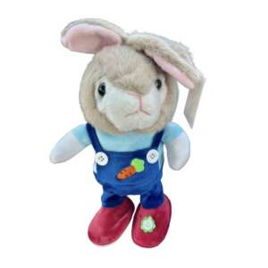 Interaktív Zenélő, táncoló nyuszi, barna - Hangutánzó nyuszi