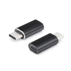 Adaptor iPhone Lightning tip C negru 92442127 - Cabluri Lightning