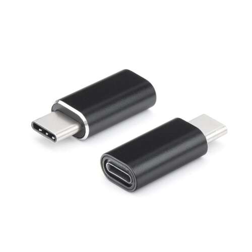 Adaptor iPhone Lightning tip C negru 92442127
