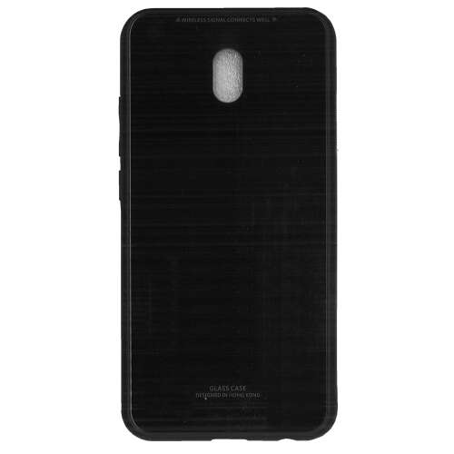 Fekete Forcell üveg hátlaptok Xiaomi Redmi 8A telefonhoz - Forcell