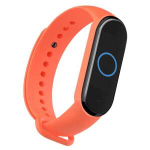 Orange Silikonarmband für Xiaomi Mi Band 5/6 Smartwatch - Xiaomi Smartes Uhrenarmband