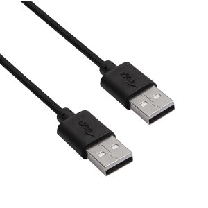 Close up of Akyga USB to USB cable connectors - Akyga