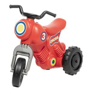 Red kids 3-wheeled cross motorcycle, size 3, for ages 3-4 - Kids' Motorcycle