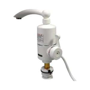 TEMMAX RX-051 Átfolyós vízmelegítő csaptelep, fehér, 3000W, azonnali meleg víz, konyhai csaptelep - Nonbrand Csaptelep