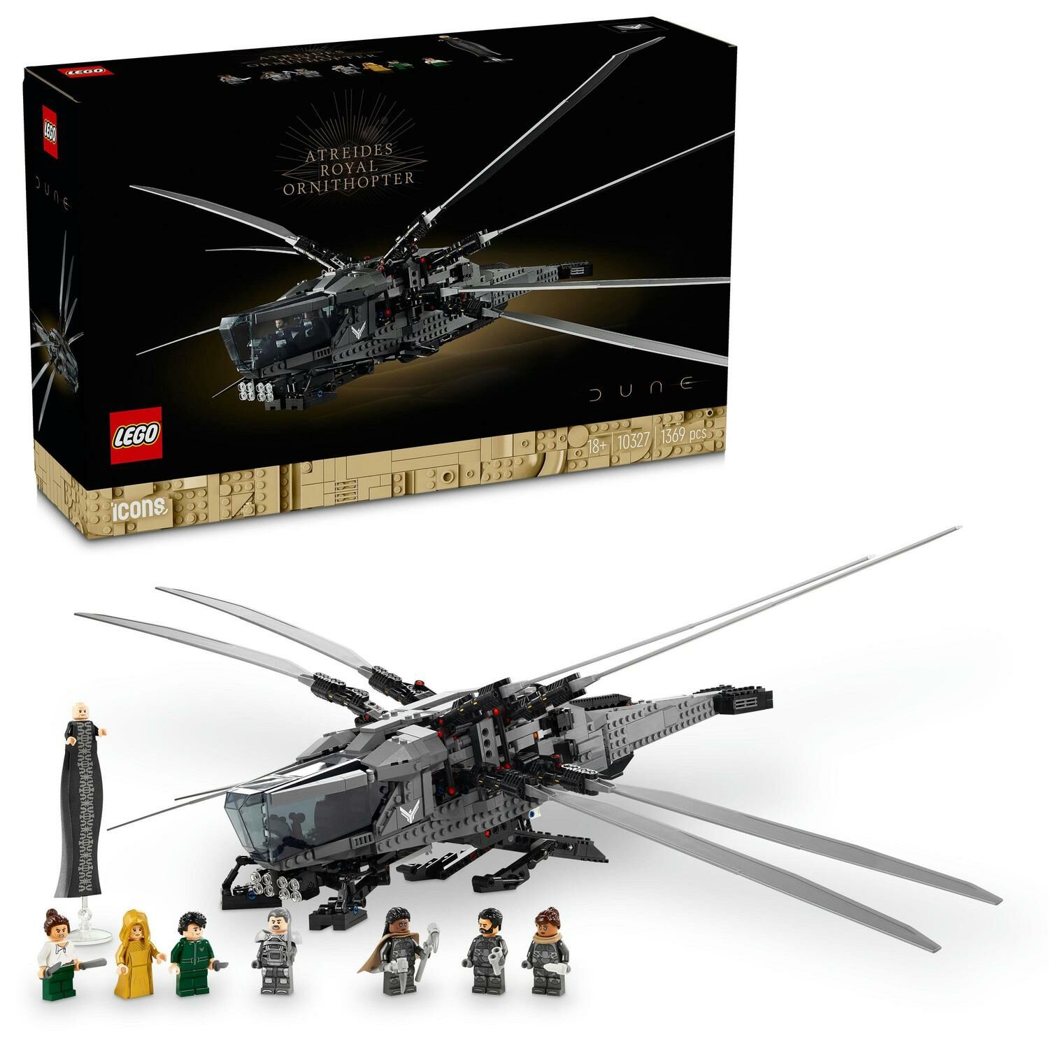 E-shop LEGO® Icons Dune: Atreides Royal Ornithopter 10327