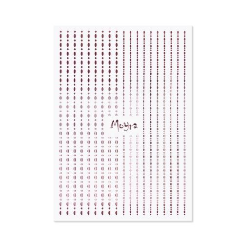Moyra Körömdíszítő Csík - Rose Gold Dots