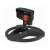 Gardena AquaZoom compact square sprinkler, black and orange, for watering gardens and vegetable patches