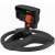Gardena AquaZoom compact square sprinkler, black and orange, for watering gardens and vegetable patches
