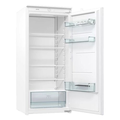 Gorenje RI412EE1 Beépíthető egyajtós hűtőszekrény, 199L, M: 122.5, Mechanikus vezérlés, E energiaosztály