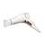 Girmi PH47 Professional Hair Dryer, white, angled view