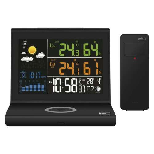 E8010 Weather station with wireless charging