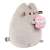 Pusheen plüss játék fagylaltos szendviccsel, oldalnézet