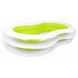 Jilong Figure-8 felfújható medence, fehér és zöld, 240 x 140 x 47 cm - Jilong