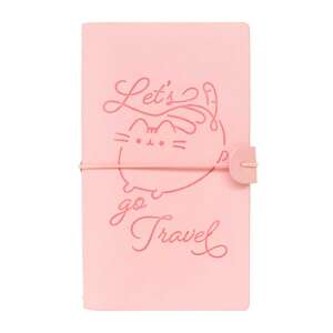 Pusheen Utazáshoz kész pink notesz - Pusheen
